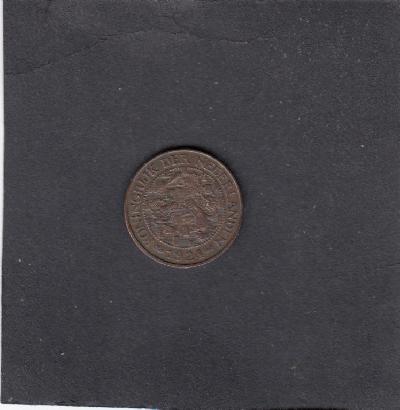 Beschrijving: 1 Cent WILHELMINA  